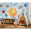 Papier peint système solaire solaire aquarelle amovible-1114019731-1114019726