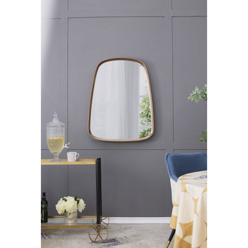 Miroir mural 27 po x 37 po Irrgeular