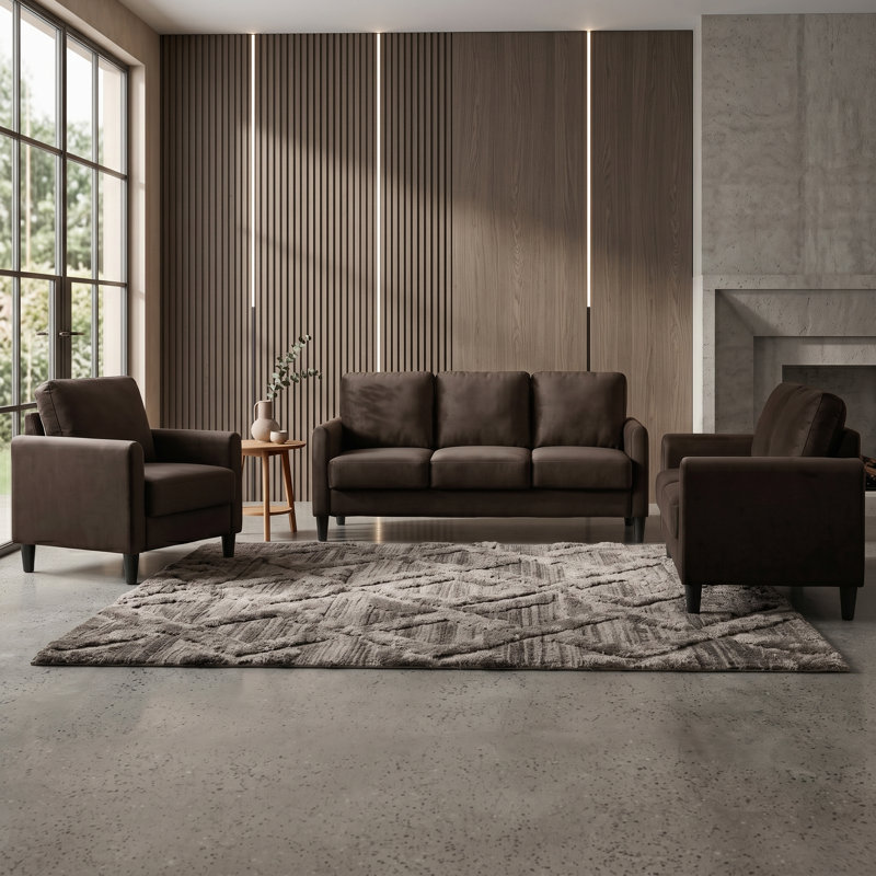 Lidio large, Velours brun
