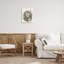 Art mural sur toile Hérisson et fleur blanche par Denise Dundon-859210733