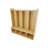 4-Section Kids School Coat Locker 42.5" H X 13" D X 41" W With Bench And Cubbies, Backpack And Cubby Storage Organizer With Hooks, MDF Wood Locker For Daycares