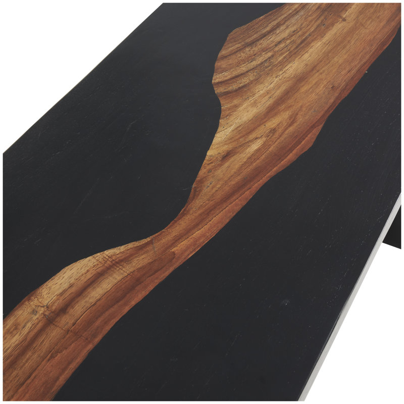 Console en bois massif 47,5 po Kitzya