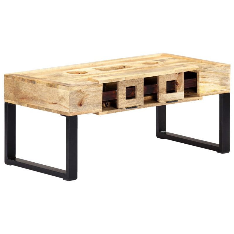 Frame Single Coffee Table with Storage