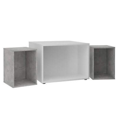 Leoda Block Coffee Table with Storage