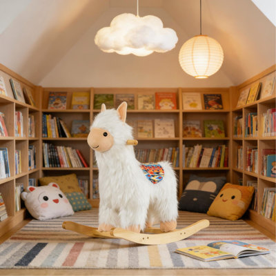 Llama Style Rocker Soft,Kids Rocking Toy