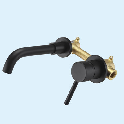 Wall Mounted Optional Single-handle Bathroom Faucet