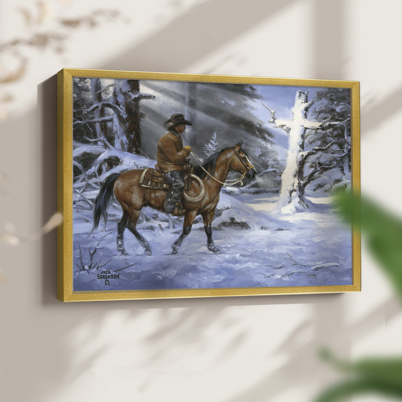 «Silent Night, Sainte Nuit», reproduction encadrée