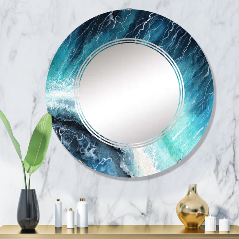 Circle Mirror, 32" x 32"
