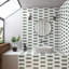 Ako 4x9 Rectangle Marble Micro Mosaic Tile-1338165421