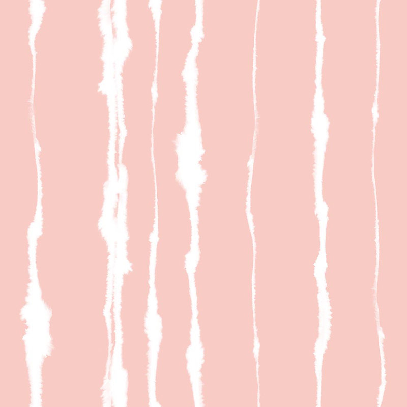 Panneau de papier peint adhésif L 10 pi x l 24 po Faymon, Rosé