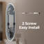 Oval Lighted Frameless Wall Mounted Accent Mirror-1595390810