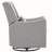 Swivel Recliner Chair with Pillow-1127769760