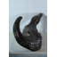 Statue d'alligator en aluminium avec queue surélevée et peau texturée Nifao - Sculpture réaliste pour le jardin, le patio et l'intérieur 36 "x 15" x H 13 "