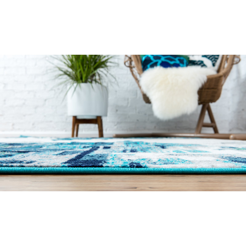 Sidney Abstract Indoor Rug, Runner 2' x 6'7"