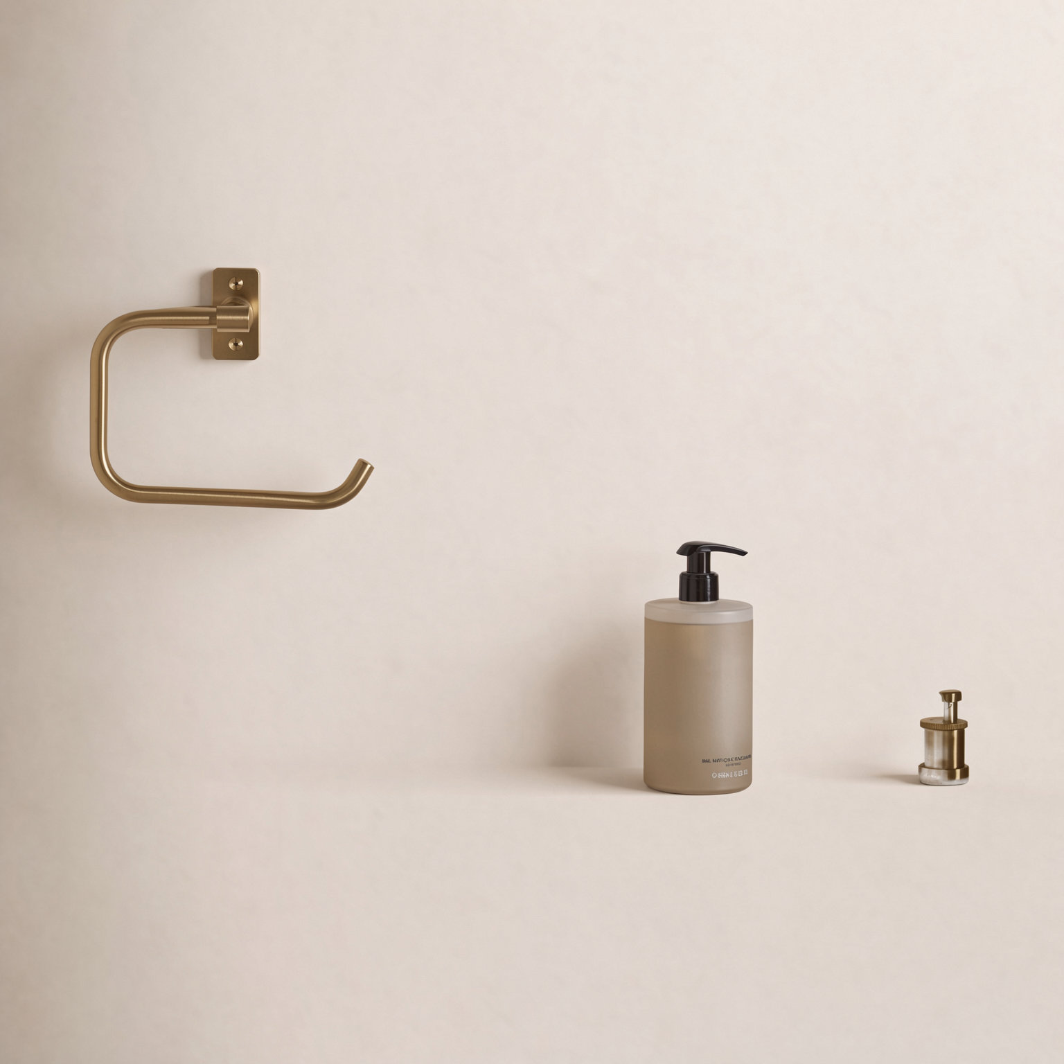 Castia by Studio McGee Towel Ring, Vibrant Brushed Moderne Brass