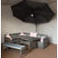 Adesubomi 300cm Lighted Cantilever Parasol-1476691112