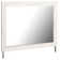 Zayla 59'' W 6 - Drawer Dresser with Mirror