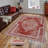 Stylish Woven Carpet, 5.2 x 7.5 Feet | 100% Polyester, 0.3 in Pile Height, Antibacterial, Non-Slip PVC Dot Underside | Machine Washable, 3D Digital Print | Perfect for Living Room, Bedroom & Home Décor-1075628552