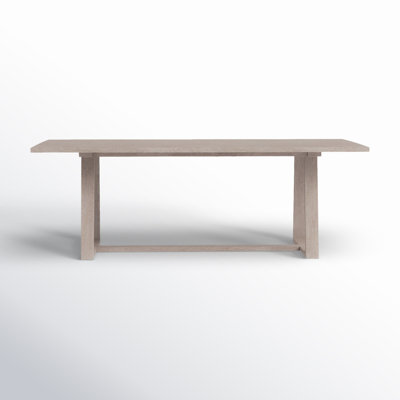 Shea 86.5'' Teak Outdoor Dining Table