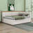 Cathaline Full Size Upholstered Daybed with 2 Storage Drawers Sofa Bed Frame-1496762140
