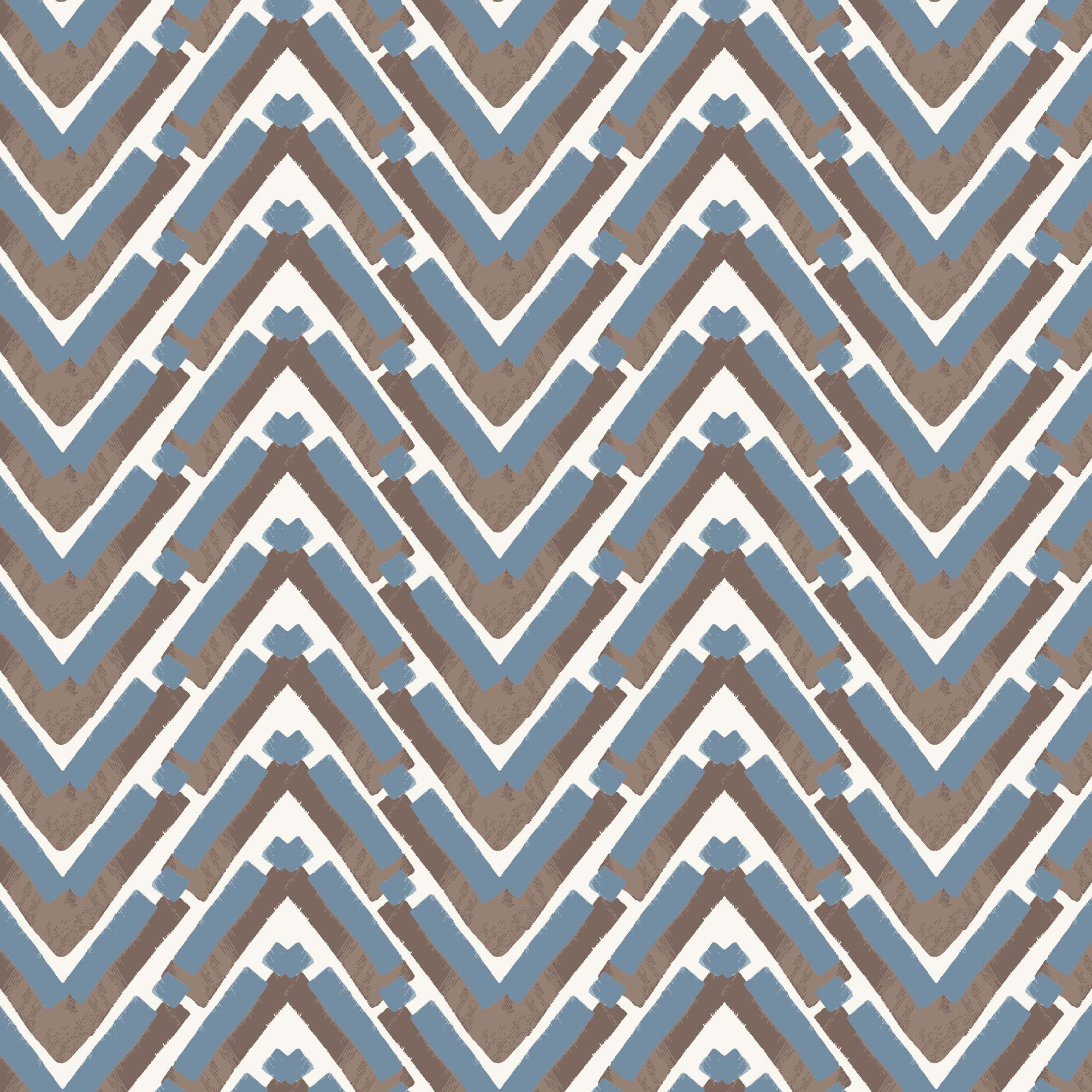 Begonia Dining Chair, Stroke Ocean Chevron