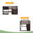 Twin Size Low Loft Bed With Rolling Desk, Shelf And Drawers-738132463