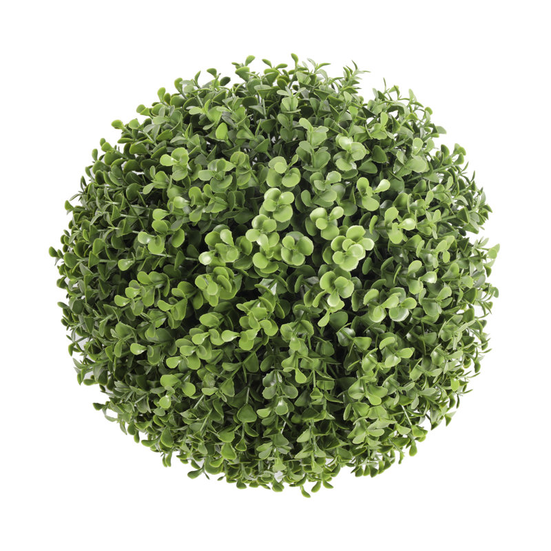 Boule de buis UV , H 10,5 po x l 10,5 po x P 10,5 po