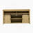 Accent Cabinet, Sideboard With Sliding Barn Door, Farmhouse Buffet With Open Storage For Living Room, Hallway,Kitchen, Office-94231287