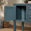 Console de rangement rétro avec quatre petits tiroirs et une tablette inférieure-141195370