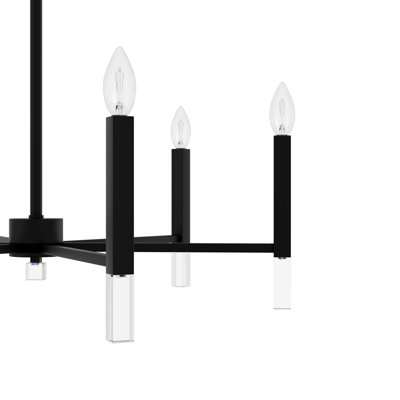 Hunter Sunjai 6 Light Chandelier Light Fixture
