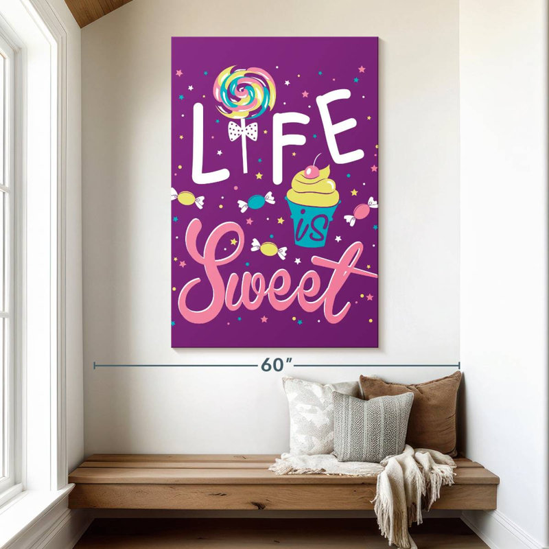 Tergel Life Is Sweet, H 51 po x l 34 po