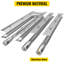 Ensemble d'outils de cuisson en acier inoxydable