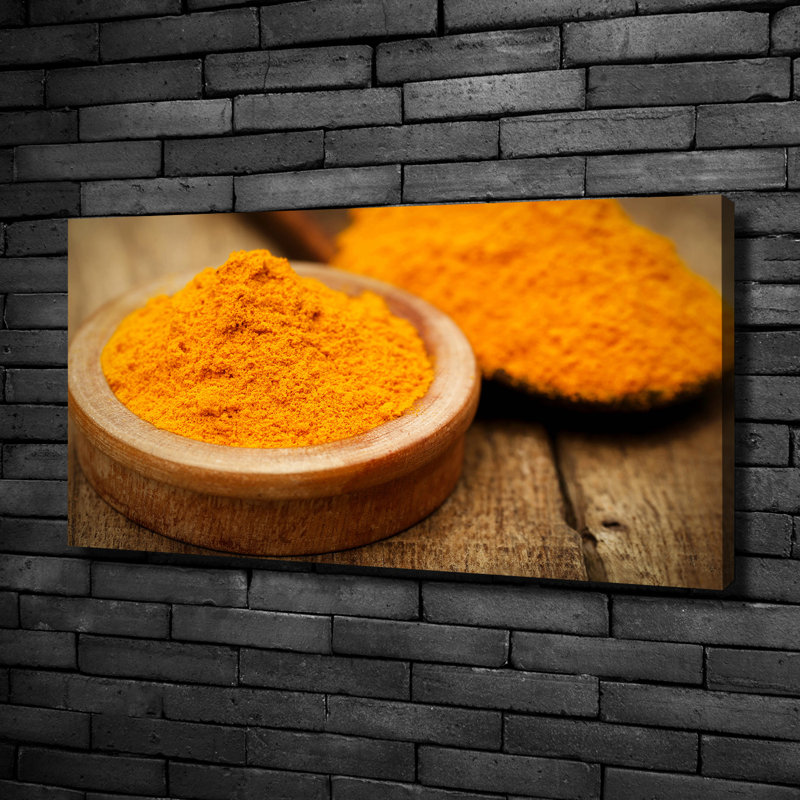 Turmeric Spice - Wrapped Canvas Print