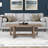 Cesily 47" Wide Rectangular Coffee Table-335804185