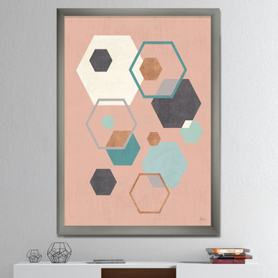 " Geometric Hexagons Pattern II "