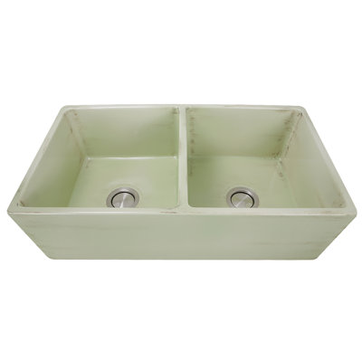 Vineyard 33" Double Basin Farmhouse Kitchen Sink