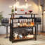 Bar avec tablettes de rangement Home-1505611461