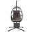 Hanging Egg Chair with Stand & Removable Leg Rest, Hammock Chair for Patio, Bedroom-76931552