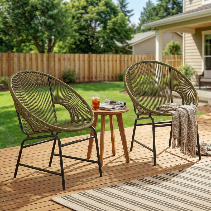 Chaise d'extérieur NUSA PATIO, Vert
