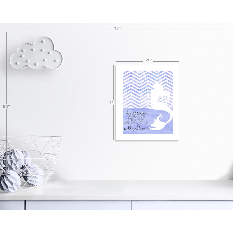 Adhésif décoratif She Dreams, H 24 po x l 20 po x P 1 po, Papier