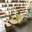 Banc de rangement Leisure Cafe Bookstore-101079678