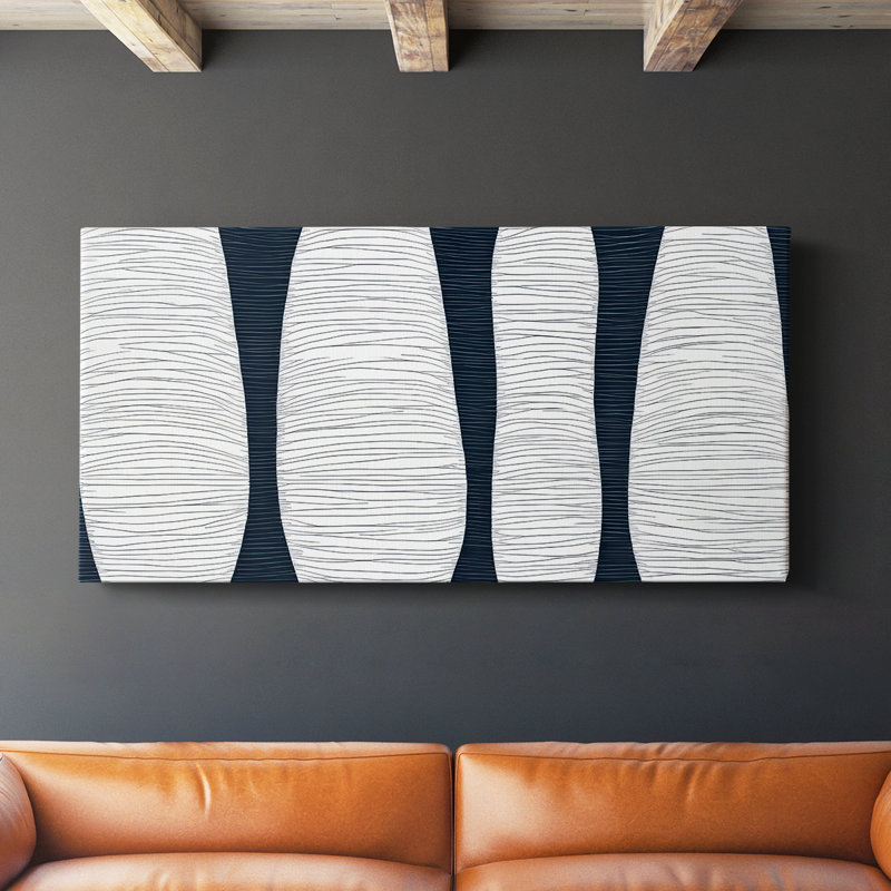 Abstrait 8 # Liv-Gallery, toile tendue, H 16 po x l 32 po