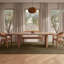 Martens Dining Bench Tan Leather