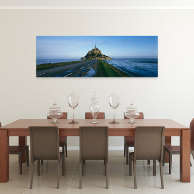 France, Mont Saint Michel, art abstrait contemporain, art mural paysage