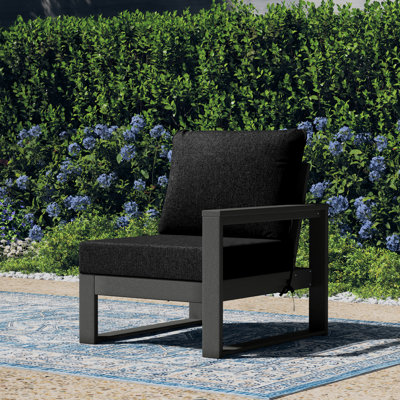 Patio Deep Seating Right Arm Chair With Frame