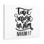 Take Refuge in Him 1 Piece Wrapped Canvas Wall Art-1878713121