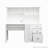 Home Office Computer Desk with Hutch-1165244964
