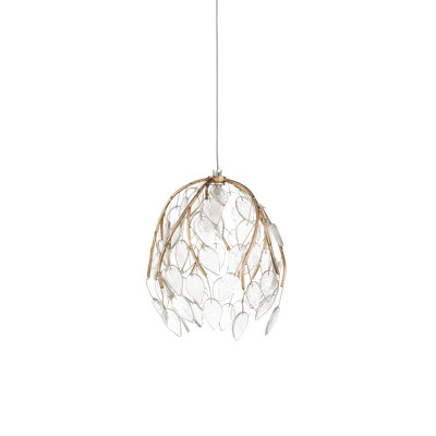 Luminaire suspendu rond 1 lumière Banyan