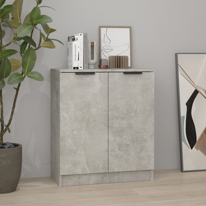 Jahmarley Sideboard 60x30x70 cm Engineered Wood, Concrete Grey