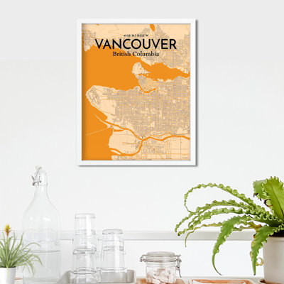 " Vancouver Canada City Map "
